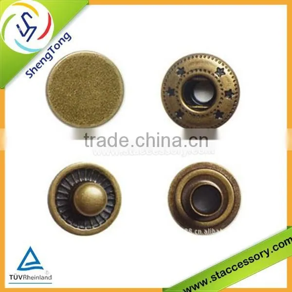 Colorful Snap Button Wholesae Hot Selling for DIY ,jean Button or Clothes Accessories photo-4
