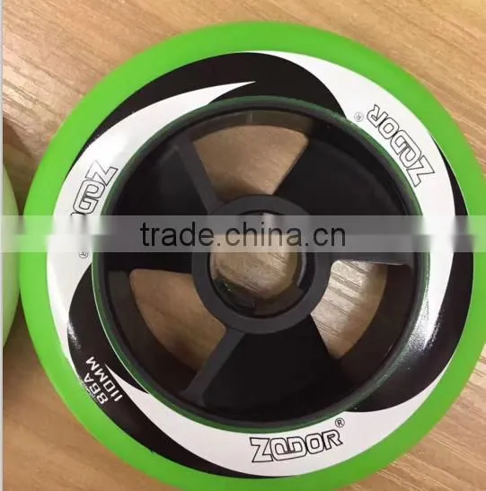 100mm PU Ice BLACK MPC Skate Wheel for Inline Skate ,skateboard 100x24mm photo-6
