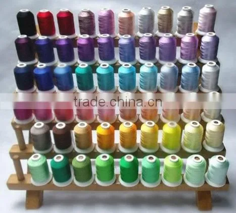 China-made 100% Viscose Rayon Embroidery Thread photo-2