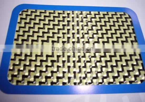 Blended Fabric Compounded by Carbon Fiber and Aramid Fiber
