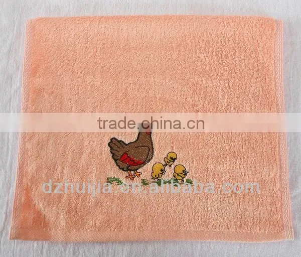 Lovely Kids Bamboo Embrodiery Face Towel Hand Towel photo-2