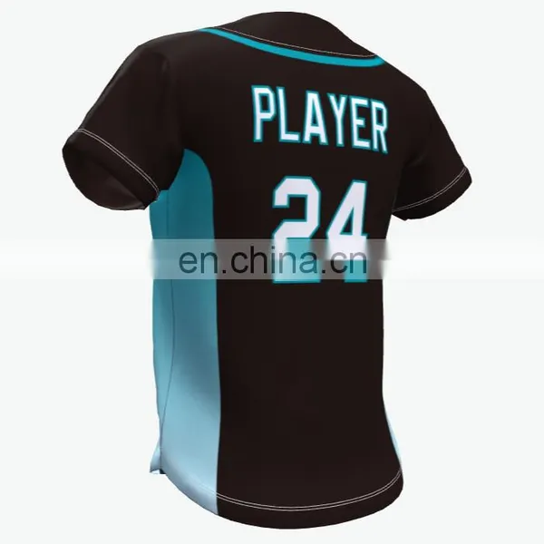 Fabulous Custom Modern Team Light Weight Custom Baseball Crossing Jersey photo-2