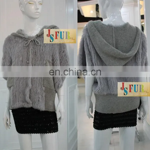 Updating Rabbit Fur Vest Women Fur Vest