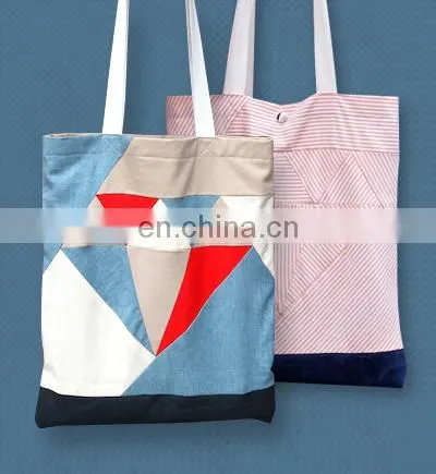 Wholesale Recyclable Cotton Shopping Bag/Fashion Reusable Eco-friendly Cheap Cotton Tote Bag photo-4