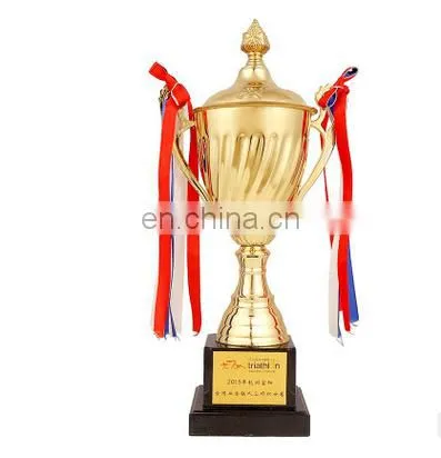 45cm/40.5cm/35.5cm Customized Logo Metal Trophy Metal Sports Trophy Cup