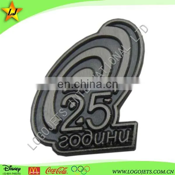 High Quality Custom or With Your Own Design Hard Enamel Metal Lapel Pin Badge photo-4