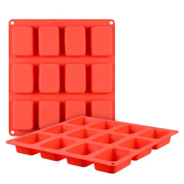 Sample Free Food Grade Silicone Cake Mould Baking Mould Tool 12holes photo-3