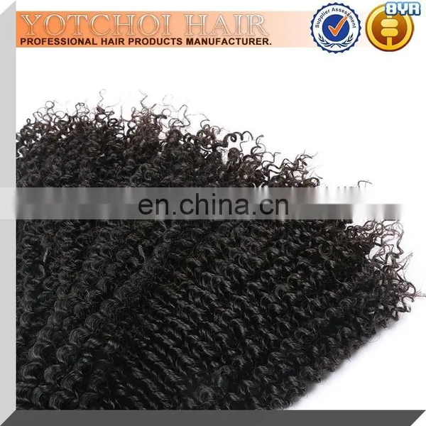 Wholesale African American Virgin Brazilian Curly Hair,Unprocessed Deep Curly Hair Weave photo-4