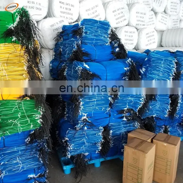 HDPE Monofilament Date Palm Bag With Strong Black Rope photo-4