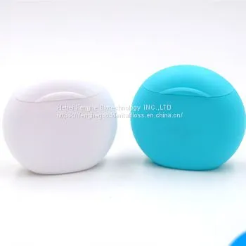 Factory Round Shape Dental Floss With Mint Flavor