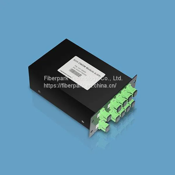 4/8/16-канальные модули CWDM с интервалом 100 ГГц в корпусах ABS или LGX (стандарт)