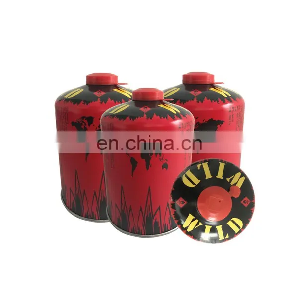 China Screw Valve Butane Gas Cartridge 450g and Tin Aerosol Can 450g photo-6