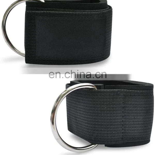 Adjustable Neoprene Support Fitness Ankle Straps for Cable Machines photo-2