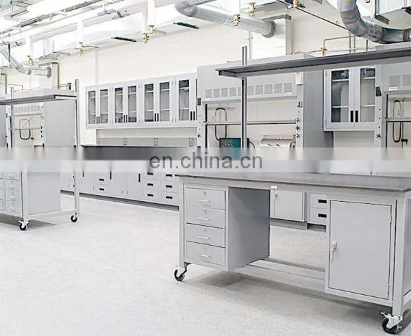 Removable Lab Bench Used Mobile Laboratory Table Wheel Lab Furniture photo-6