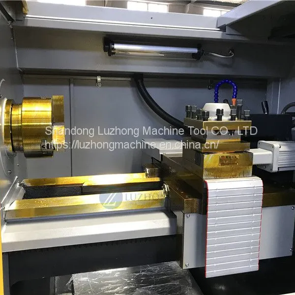 CK6136V/CK6140V CNC Flat Bed Hard Rail Lathe Machine With High Cost Performance photo-5