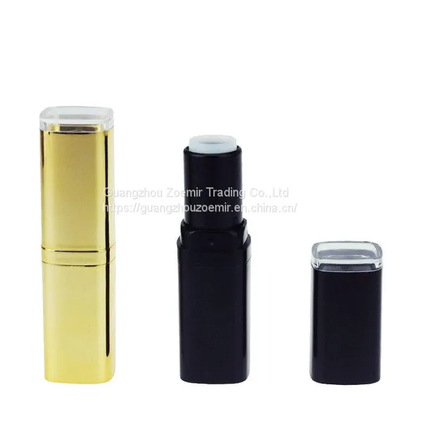 China Vendor Custom Color Square Empty Lipstick Tubes
