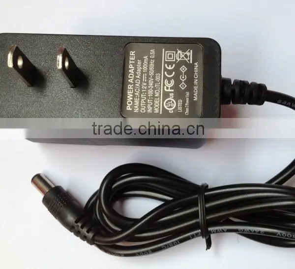 UK EN US Plug in 12v 1A Wall Mount DC Power Supply photo-3