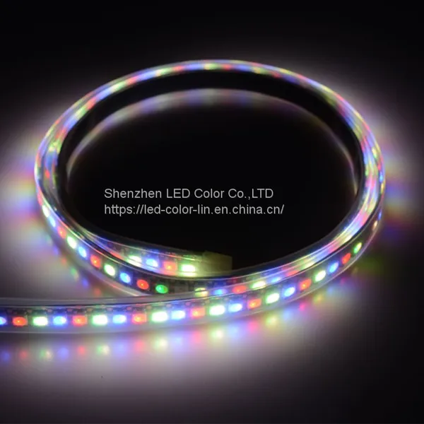 Christmas Lights Waterproof RGB 5050 WW 144 LED LC8812B Led Stirp photo-2