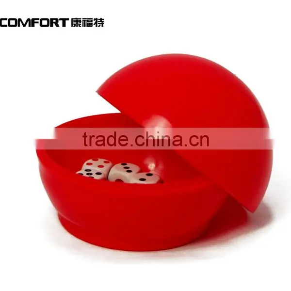 Red/black/yellow Round Casino Dice photo-3