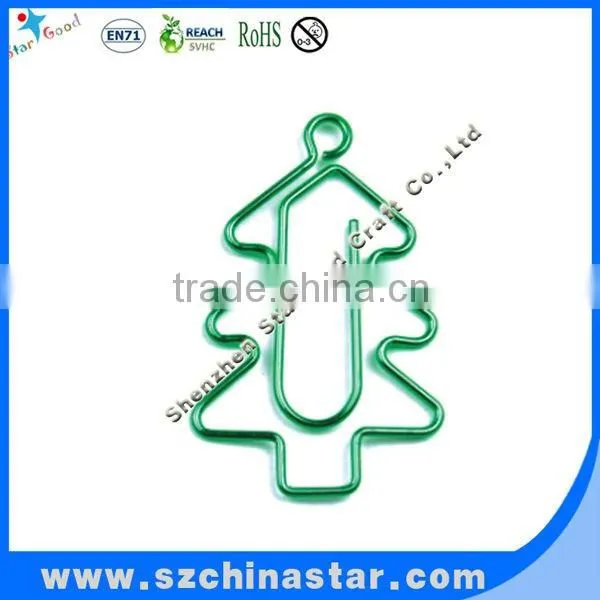 Souvenir Santa Claus Paper Clip With PET Coated Iron Wire photo-2