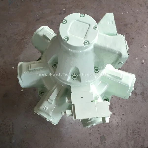 China Brand Tianshu One / Two Speed Displacement Radial Piston Hydraulic Motor Replace Kawasaki Staffa Hmb Hmc for Sale photo-5