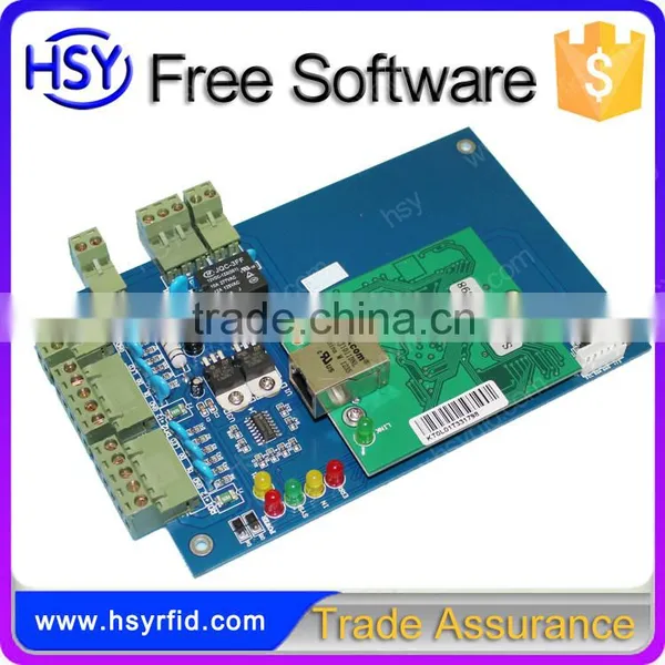 HSY-01B 220V Power TCP/IP Network Door Access Control System Rfid Control Panel Manufacturer photo-4