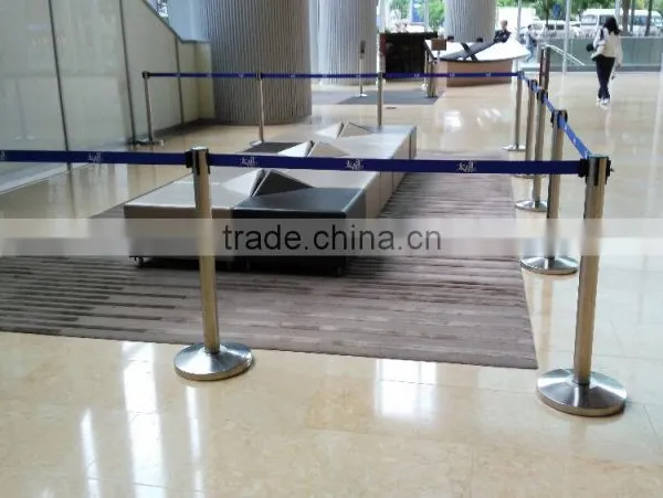 Stainless Steels Retractable Barriers and Queue Stand Line or Metal Belt Barriers Like Queue Barriers photo-6