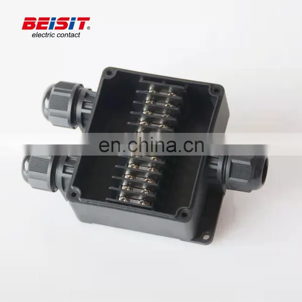 Electrical Integrated Control Box IP67 With Terminal Block And Cable Gland Assembly Used For CNC Machine photo-5