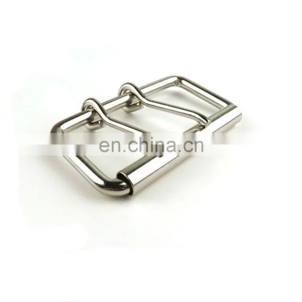 Design Your Own Private Custom Logo Metal More Designs Pin Belt Buckle Double Needle Belt Buckle For Men photo-3