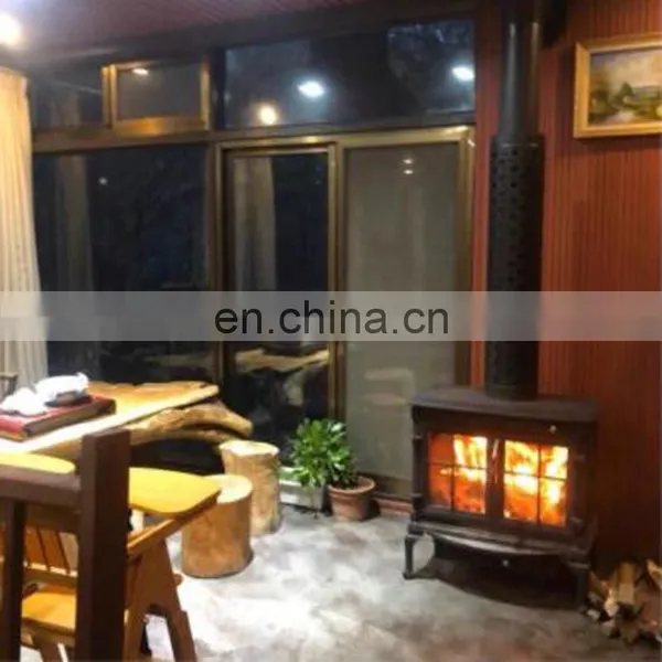 Indoor Decor Flame Decorative Mirror Bio Pellet Wood Burning Inserts Villa Heating Fireplace photo-5