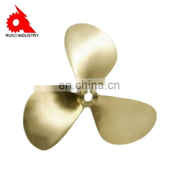 D1160 xP 750 x 4 Blade x Dar .55% Bronze Marine Propeller photo-2