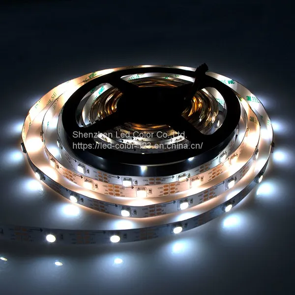 DC5V 18W/M 60leds/M PCB10MM 5050 LED W/WW Smart LED Strip Decoration Digital LED Strip photo-2