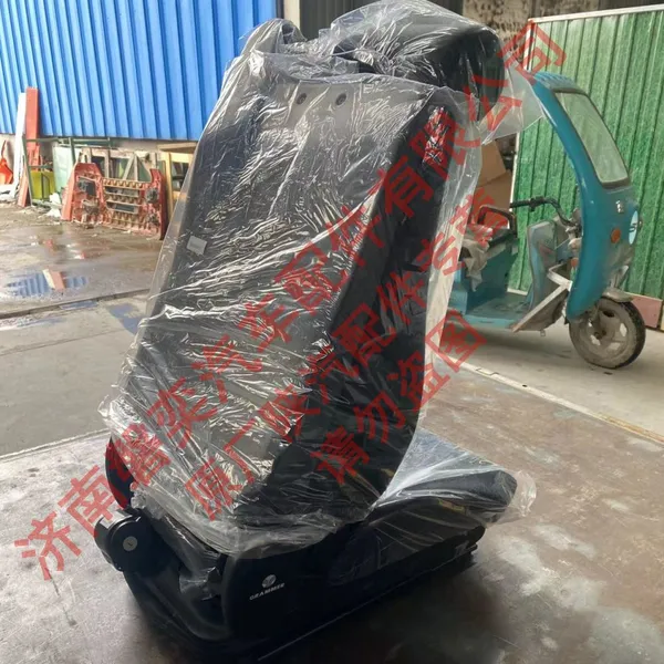 SHACMAN Heavy Truck Parts Delong Truck Accessories Original left air suspension seat assembly/R point 245/seat belt/Grammer/alarm buckle DZ14251510095