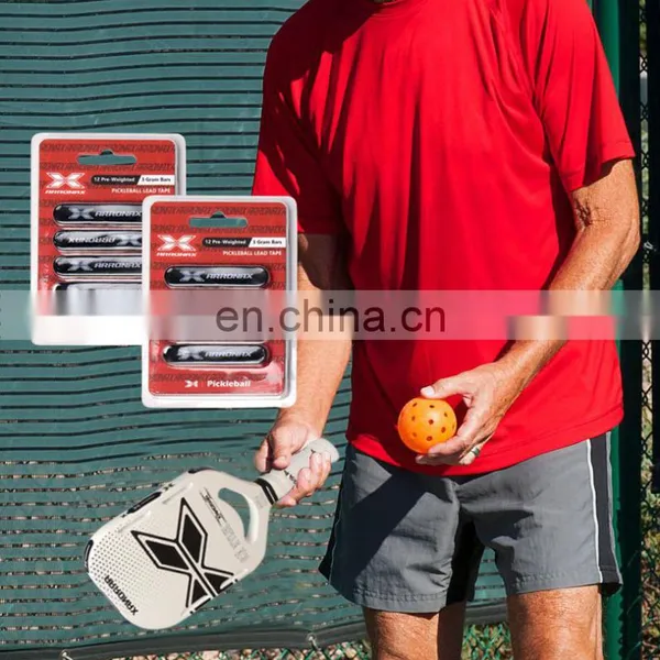 Custom Logo Pickleball Paddles Lead Tape Increase Power And Swing Speed 3g Pickleball Lead Tape photo-5