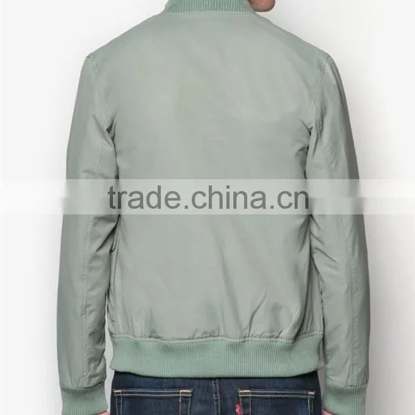 2017 Plain Style Bomber Jackets Light Weight Quilted photo-4