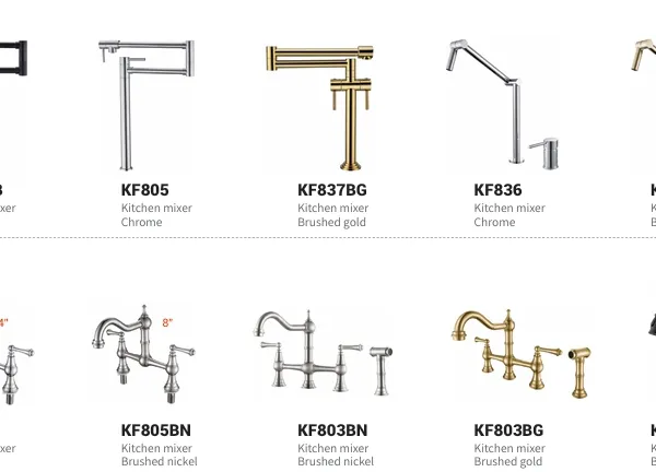 Keep the Kitchen Fresh and Hygienic Cleaning is Easy and Convenient Multi-functional Design Pot Filler Mixer Series photo-3