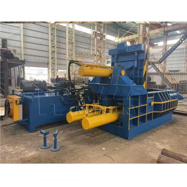 Cardboard Baler Hydraulic Press Machine Straw Compressor Horizontal Baler photo-2