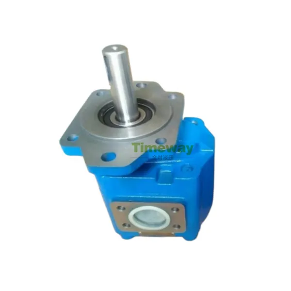 E Series Hydraulic Gear Pump E66 Single Gear Oil Pump for Oil Field High Pressure Gear Rotor Pump photo-2