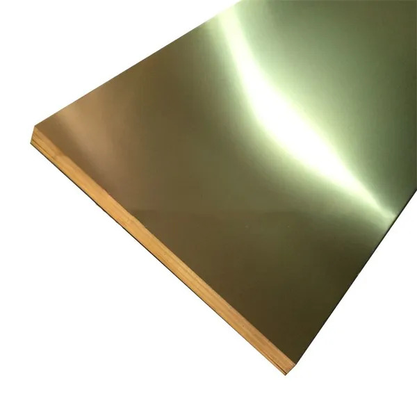 Multiple Specifications Hot Selling Brass Yellow Copper Plate Sheets photo-2
