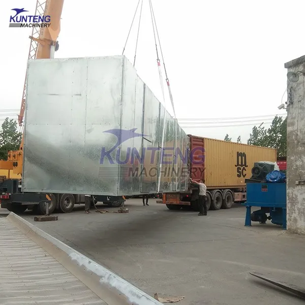 Commercial Shrimp Shell Hibiscus Flowers Cheese Mesh Belt Dryer Saffron Sugarcane Dryer EPC photo-5