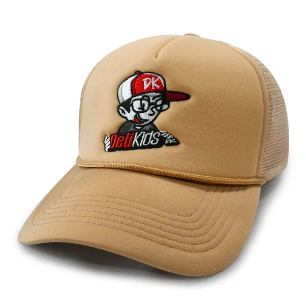 Caps and Hats Factory Customized Fashion Outdoor Sport Cap With Embroidery Logo High Quality 5 Panel Trucker Cap Custom