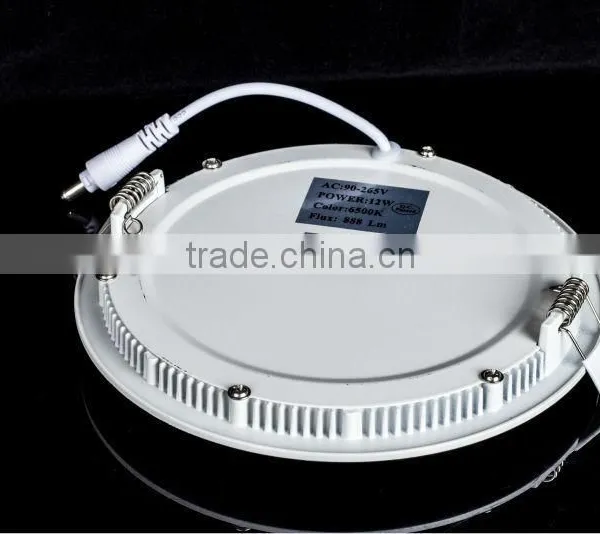 Smd 2835 Aluminum Round Ultra-thin Ceiling Led Recessed Panel Light photo-3