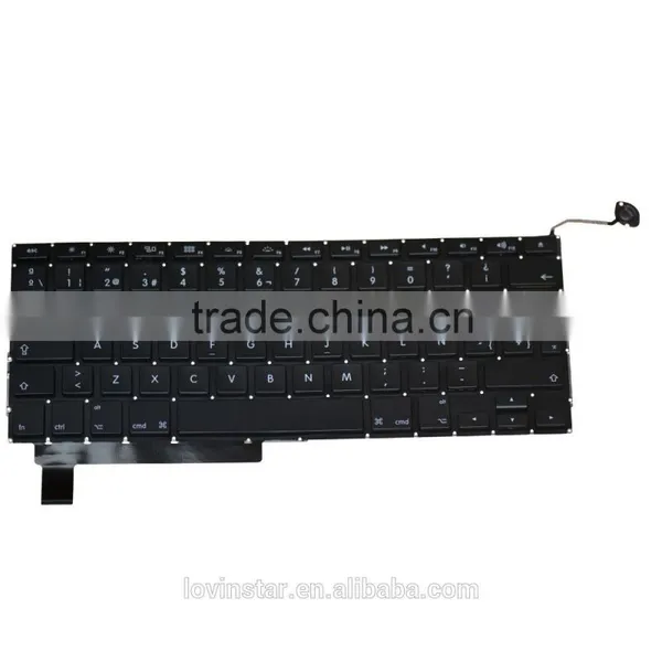 Professional Spanish Keyboard Replacement For Laptop Macbook Pro A1286 2008-2012 photo-2