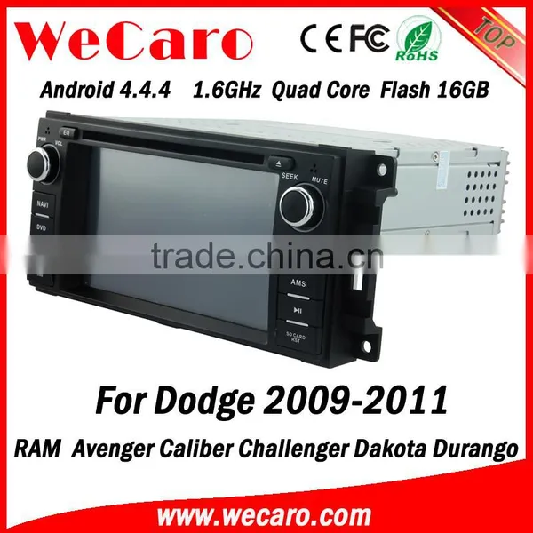 Wecaro WC-JC6235 Android 4.4.4 Gps Navigation Touch Screen for Dodge Charger Touch Screen Radio 2009 2010 2011 Bluetooth photo-2