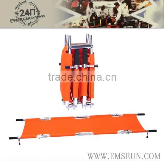 Aluminum Paramedic Folding Stretcher photo-3