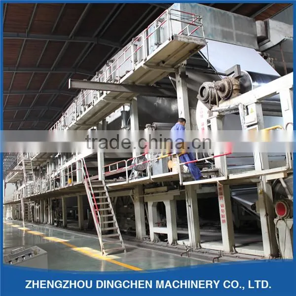 High Speed Coated Paper Making Machine For Paper Mill Paper Production Line photo-6