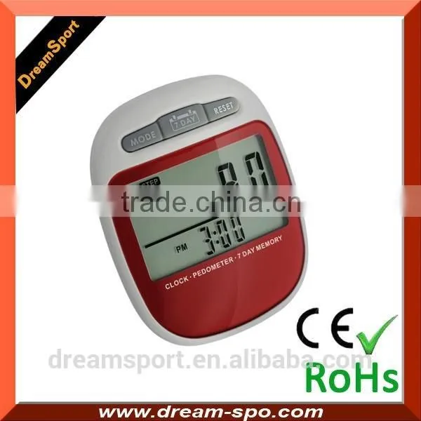 Sport Fintess Step Counter Digital Pocket 3D Pedometer With Tri-Axis Technology, in Black photo-5