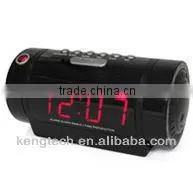 Long Shape Desktop Projector Clock Radio photo-3