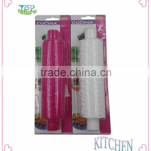 Food Grade Plastic Custom Cake Fondant Rolling Pin photo-3