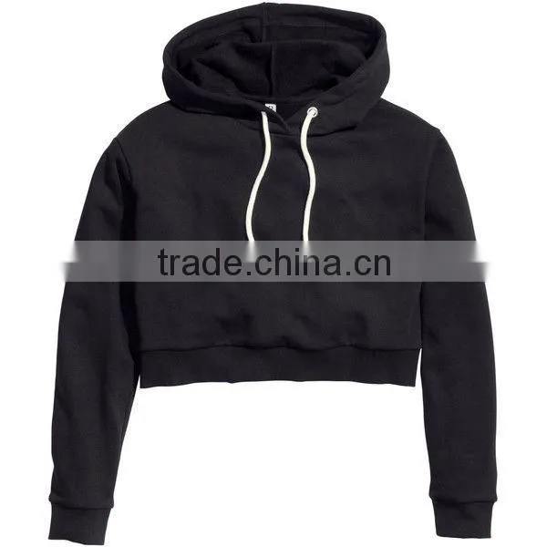 Stylish Crop Top Hoodies photo-4